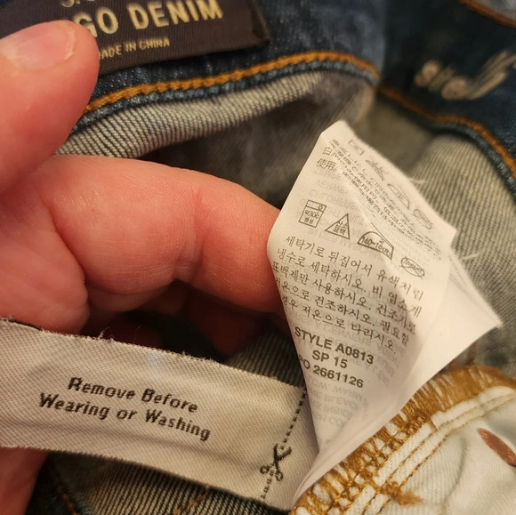 J Crew denim cut off shorts. Size 26. - Picture 10 of 14